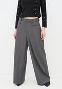 Nu Denmark Elayne Wide Leg Trousers in Grey image