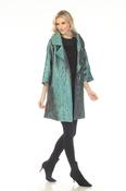 Oopera Edge to Edge Jaquard Jacket in Sea Green image
