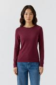 Oui Roundneck Supersoft Top in Brambleberry