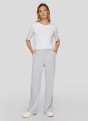 rabe jersey wide leg joggers in grey