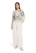 BETTY BARCLAY LIGHT WIDE LEG TROUSERS