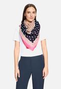 betty barclay printed scarf in pink image
