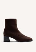 Gioseppo brown print heel boot