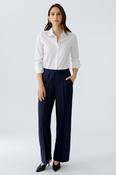oui lacy tape band trousers image