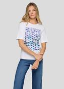 rabe butterfly print tshirt in white