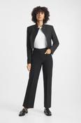 Raffaello Rossi Miley Soft Stretch Trouser with Front Pocket detail in black image