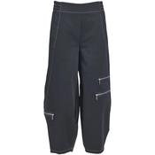 My Soul barrel cut trouser in black image