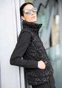 Ania Schierholt Jaquard Waistcoat in Anthra image