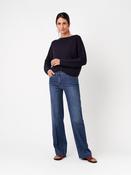 Toni Jenny wide Jeans in Mid Blue image