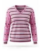 Alice Collins Anna striped pullover in multi image