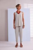 NAYA SCOOPED CAMI IN ASH image