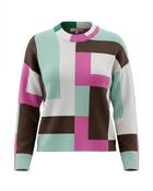 Alice Collins Karlie Hexagon pullover in multi
