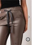 Robell Kati Faux Leather Trouser in brown image