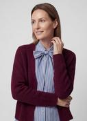 Rabe Edge to Edge Cardi/Jacket in Merlot
