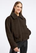 Frieda &amp; Freddies fur jacket in brown image