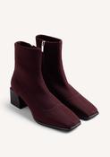 Gioseppo stretch ankle boots in Burgundy