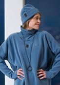 Henriette Steffensen Beanie Hat in Dusty Blue image