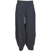 My Soul bubble barrell cut trouser in army green
