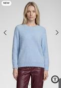 Rabe Round Neck Baic Knit in Merlot and in Blue image