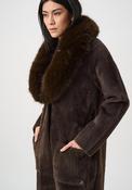 Joseph Ribkoff
Brown fur car coat image