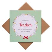 Little Things Teacher Card image