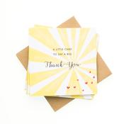 Pack of 6 Cards - Big Thank You image