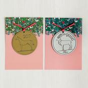Punt Coin &amp; 20p Coin Decoration Set