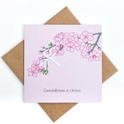 Comhbhrón ó chroí - Irish sympathy card image