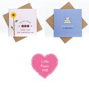 Bundle of 2 cards SNA and Teacher Thank You Cards image