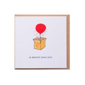 Lá Breithe Sona Duit - Box and Balloon image