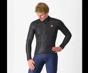 Castelli CASTELLI - SQUALL SHELL JACKET - LIGHT BLACK/SLIVER GREY