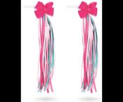 KIDS BOW HANDLEBAR STREAMERS MULTICOLOUR