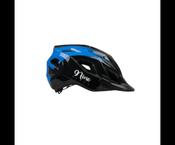 9NINE 9NINE BUZZARD HELMET GLOSSY BLACK/BLUE image