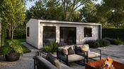 Eco Garden Two Bed Studio 8.2m x 5.5m