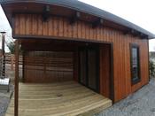Garden Log Cabin Hot Tub 6m x 3m - 20ft x 10ft image