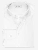 White Four Way Stretch Slim Shirt image