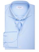 Slim Fit Four Way Stretch Shirt Blue image