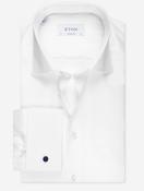 Comtemporary Fit Double Cuff Plain Shirt White image
