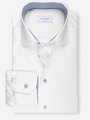 Geo Effect Signature Twill Contemporary Fit Shirt White image