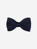 Satin Bow Tie Navy