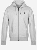 Double-Knit Full-Zip Hoodie Grey