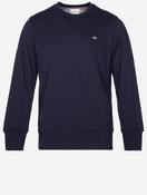 Regular Shield Crew Neck Sweatshirt Evening Blue