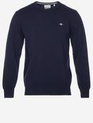 Superfine Lambswool C-Neck Sweater Marine