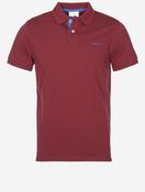 Contrast Piqué Regular Fit Polo Shirt Plumped Red image