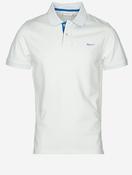 Regular Contrast Piqué Short Sleeve Polo Shirt Eggshell image