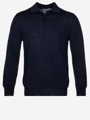 Long Sleeve Polo Knit Navy image