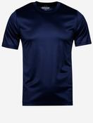 Filo di Scozia Crew Neck T-Shirt Navy image
