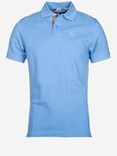 Tartan Piqué Polo Shirt Delft Blue image