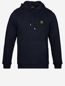 Cotton Hoodie Dark Ink