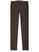 Stretch Cotton Chino Brown image